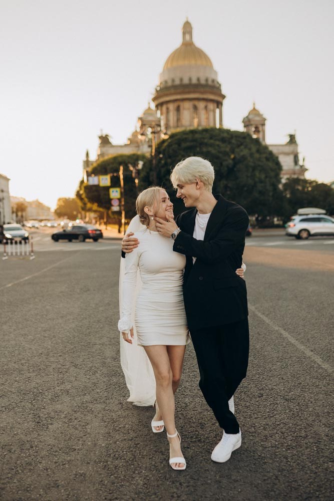 Саша и Вика | Дворец бракосочетания 1. Свадебный и love story фотограф в Санкт-Петербурге