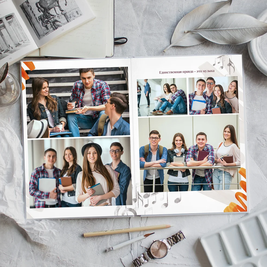 Дизайн «Музыка». Фото книги для всех!