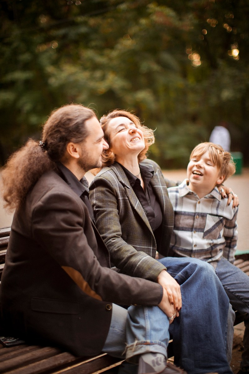 Лия, Макс и дети. Фотограф Наталья Штукина