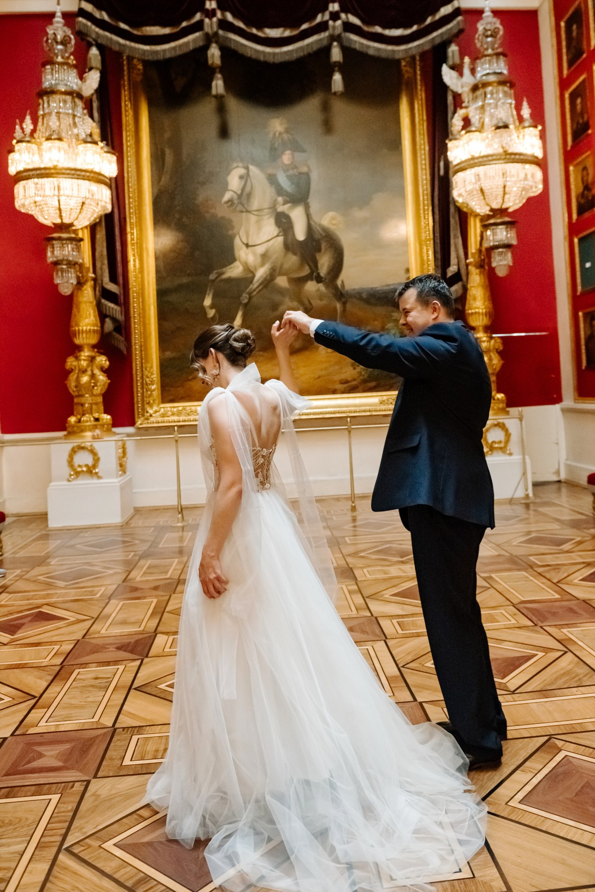 Наш Эрмитаж. Свадебный и семейный фотограф в Санкт-Петербурге Елена Худякова