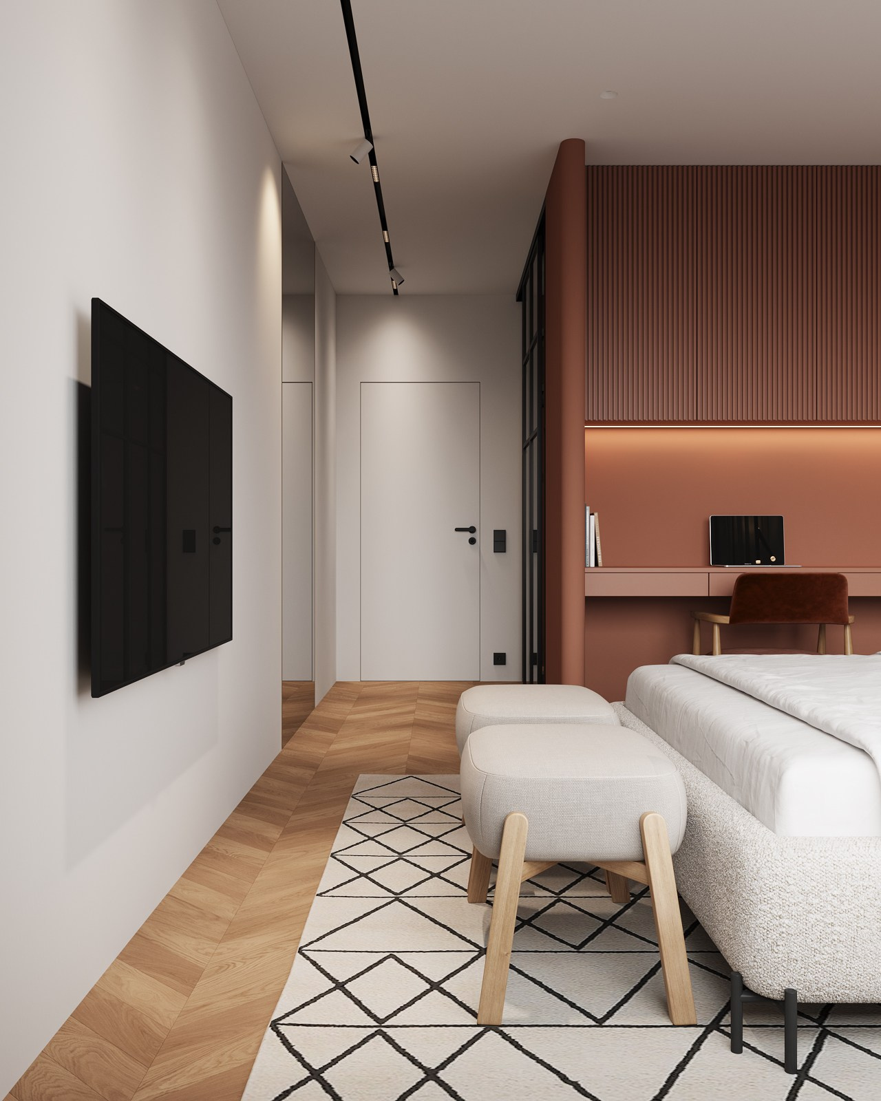 Люблинский парк, 72 м². Дизайн интерьера | Кирилл Маркевич