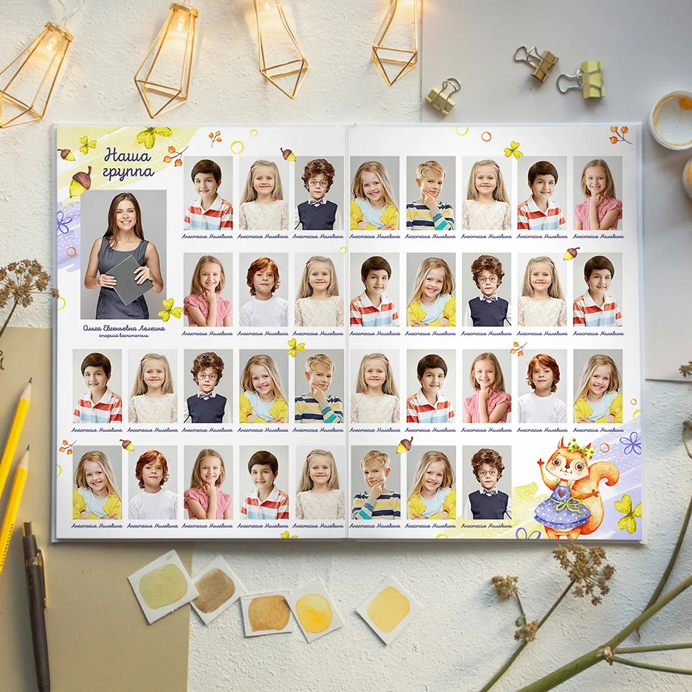 Дизайны фотокниг для детского сада. REPEYBOOK | Выпускные альбомы для детского сада и класса