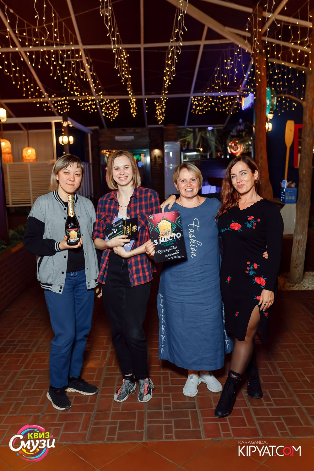 Смузи Квиз. Рестобар Why Not. Кипятком Караганда