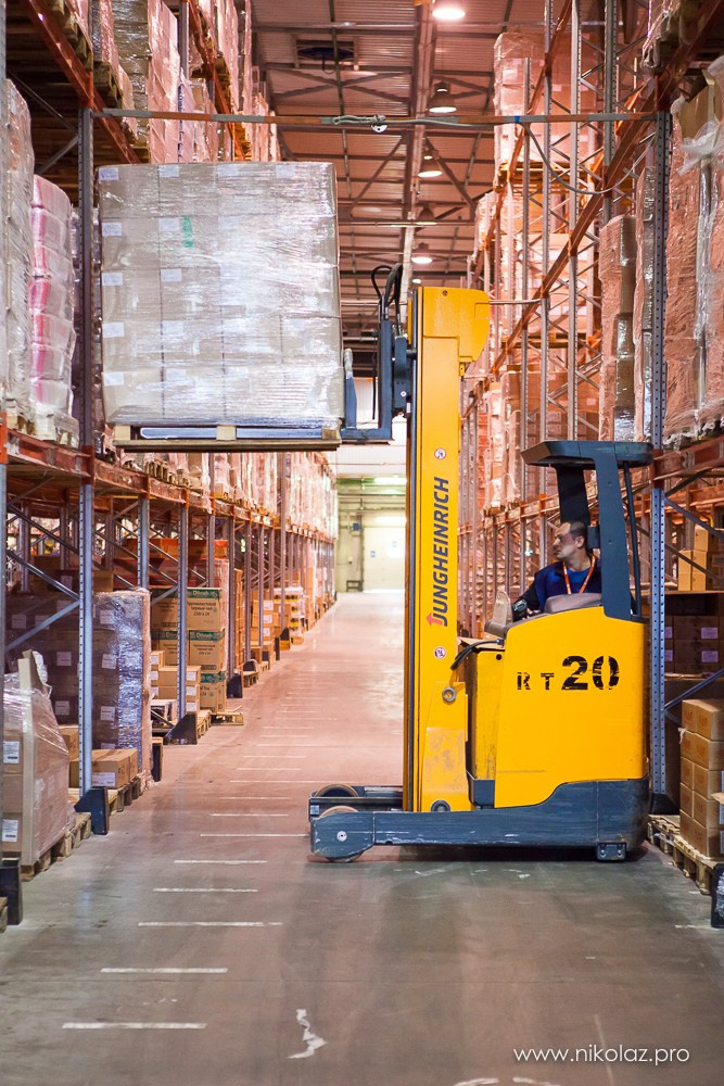 ДИКСИ склад. Видеооператор/Фотограф Николай Завьялов