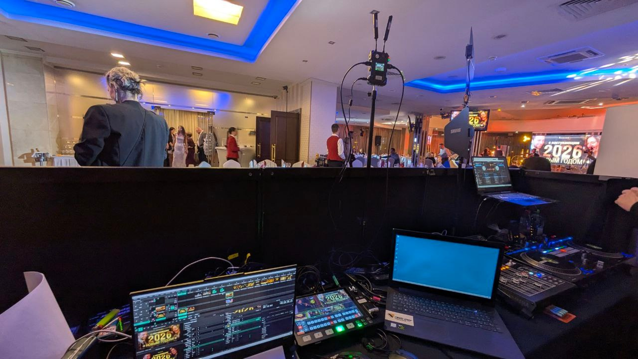 Новогодняя ночь 2025/26 в Ramada. Video Crew