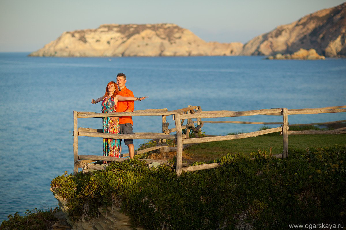 Надежда и Максим в Греции. Свадебный фотограф в Москве Екатерина Огарская