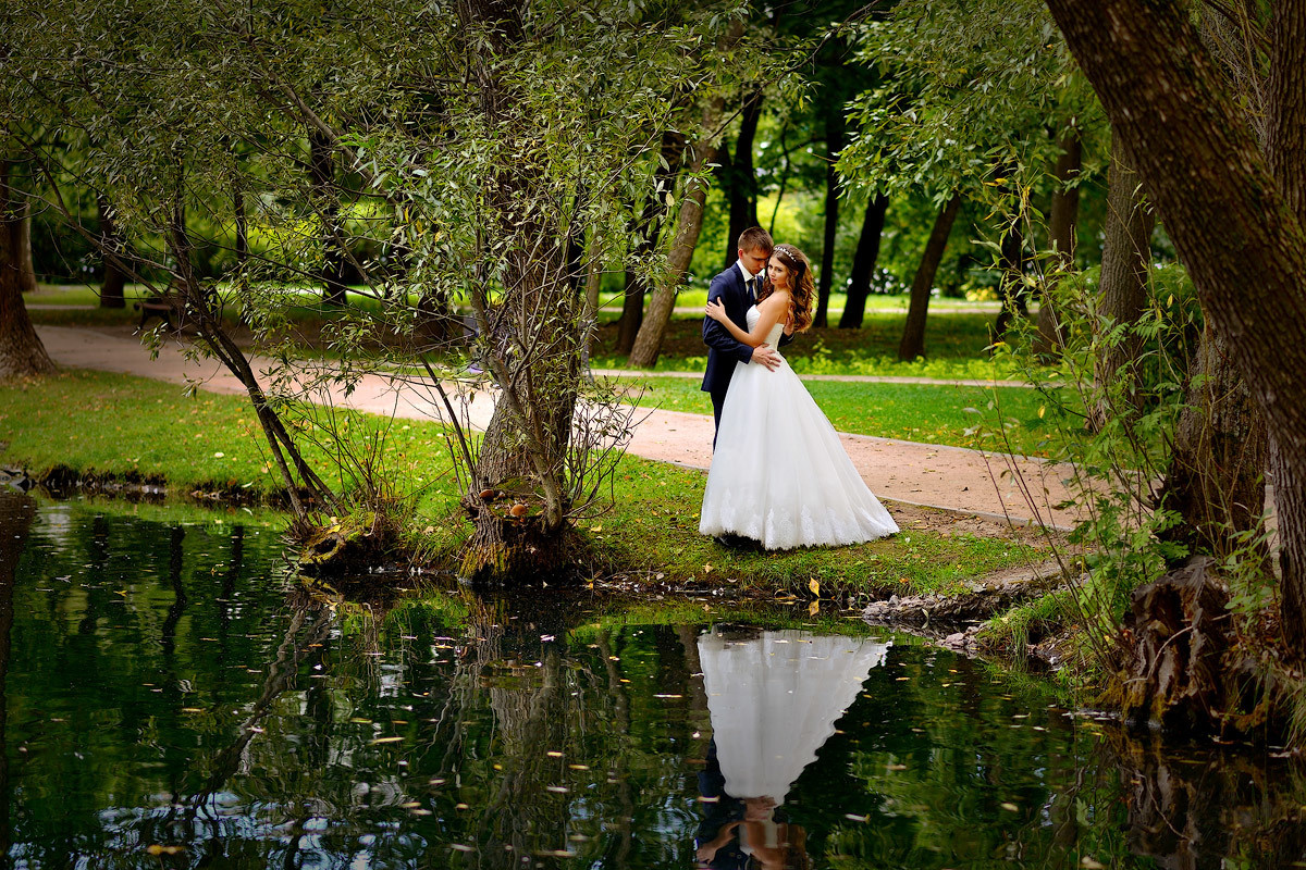 свадебная фотосессия усадьба воронцово