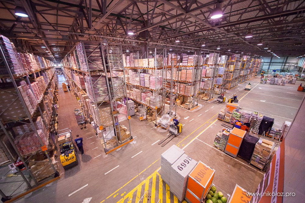 ДИКСИ склад. Видеооператор/Фотограф Николай Завьялов