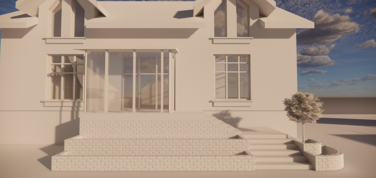 Ландшафтный проект участка г. Георгиевск. Студия интерьерного и ландшафтного дизайна