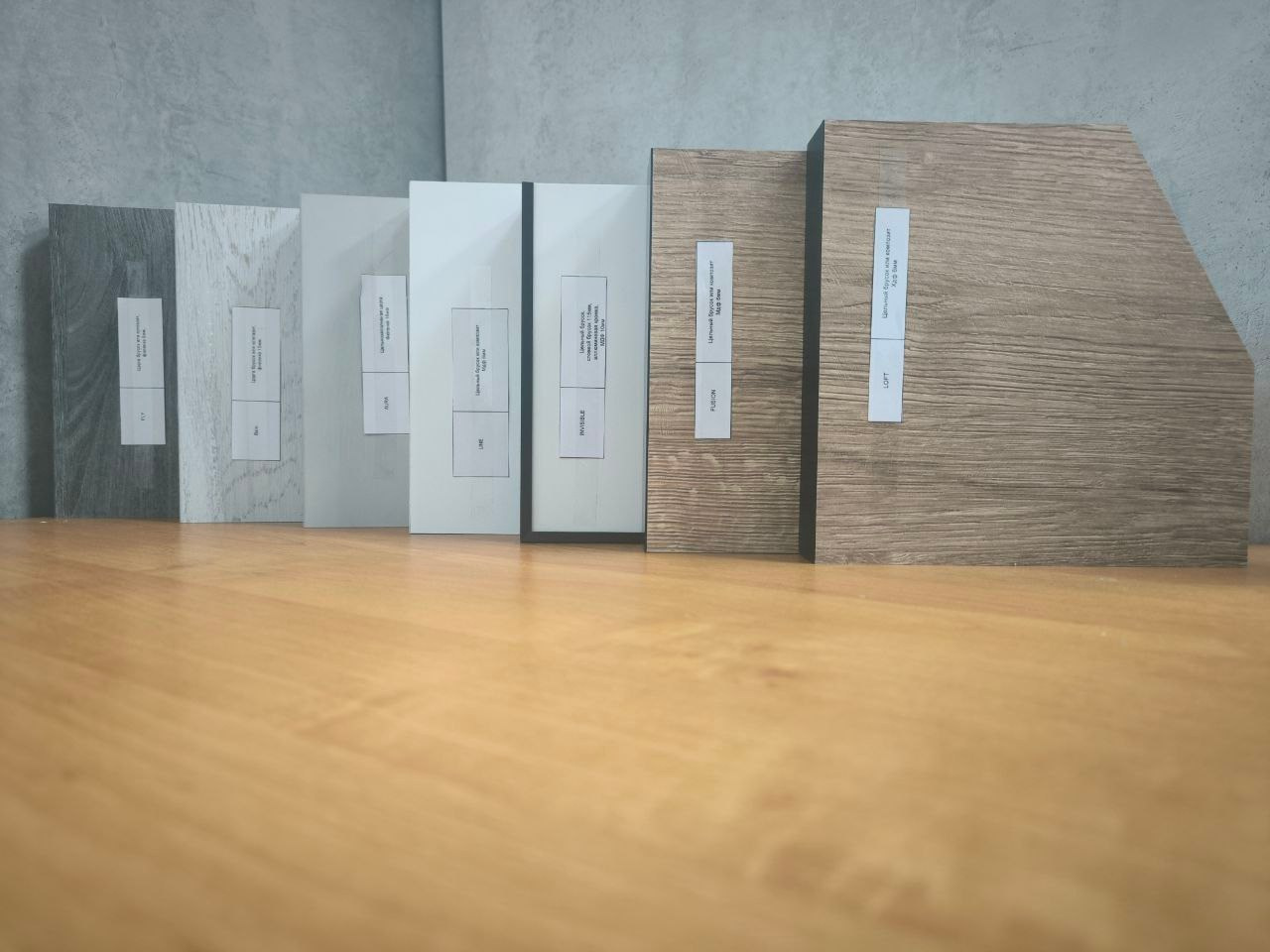 Конструктив полотен в разрезе. Портфолио