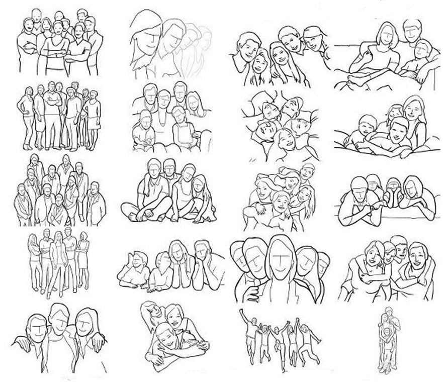 ПОЗИРОВАНИЕ СЕМЬЯ