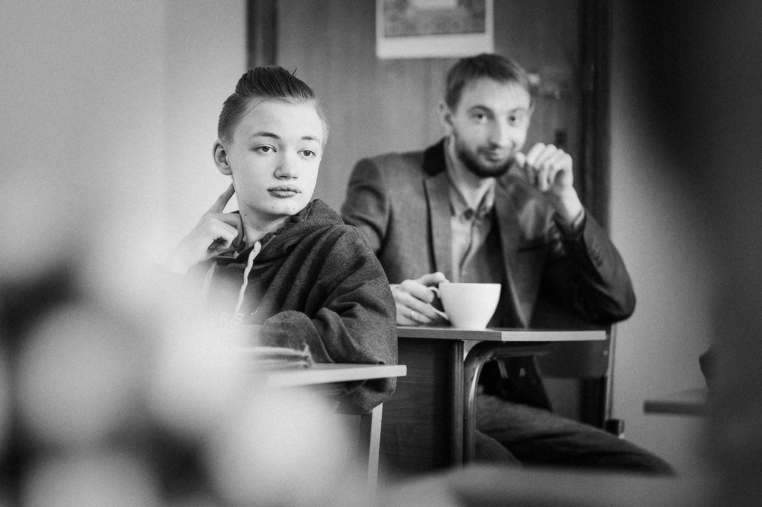 Фоторепортаж со школьного урока 4-го класса. Репортажный фотограф Борис Геер