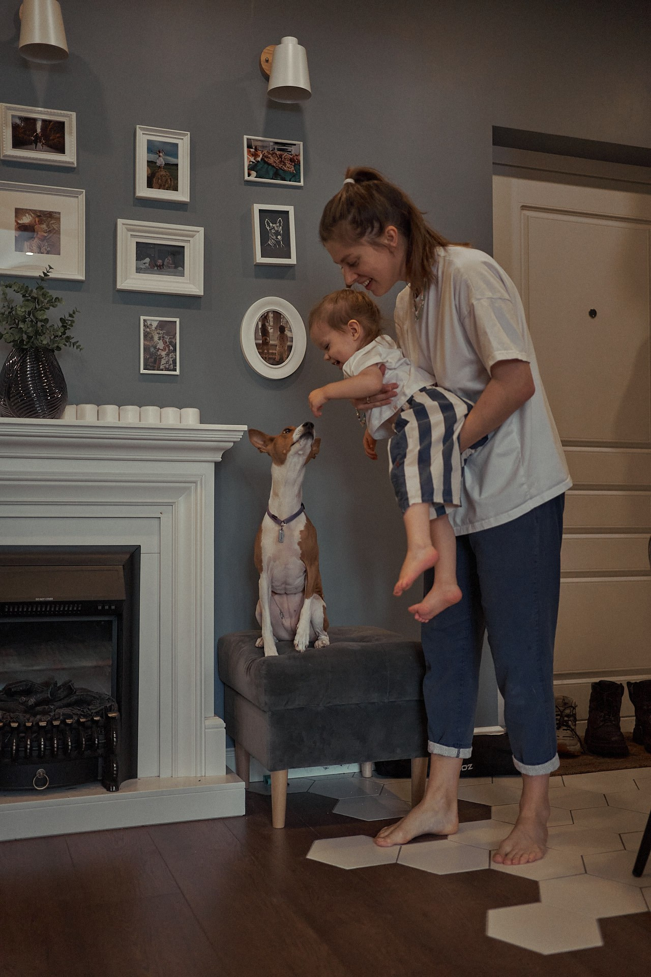 Аня, Майя и Пепси. Фотограф анималист Москва Дарья