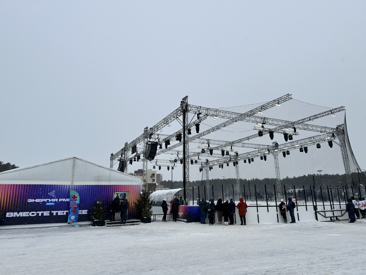 Корт «Зимний драйв». Video Crew