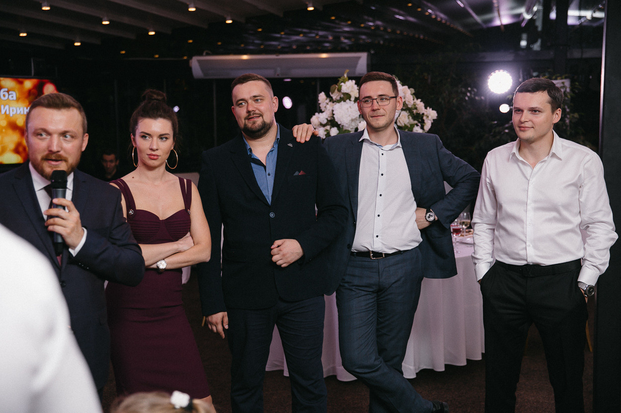 Свадьба Дмитрия и Ирины 9 августа 2019 года. Ведущий на свадьбу, корпоратив и юбилей в Москве Сергей Рябинин