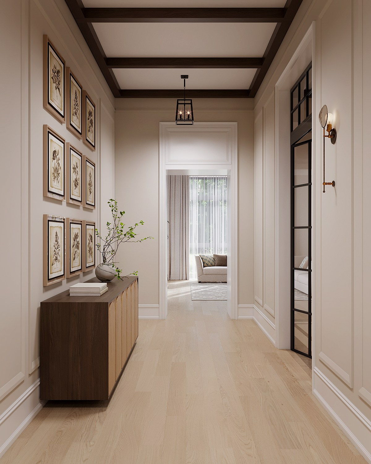 Дизайн дома в стиле шале, Абрамцево. Главная