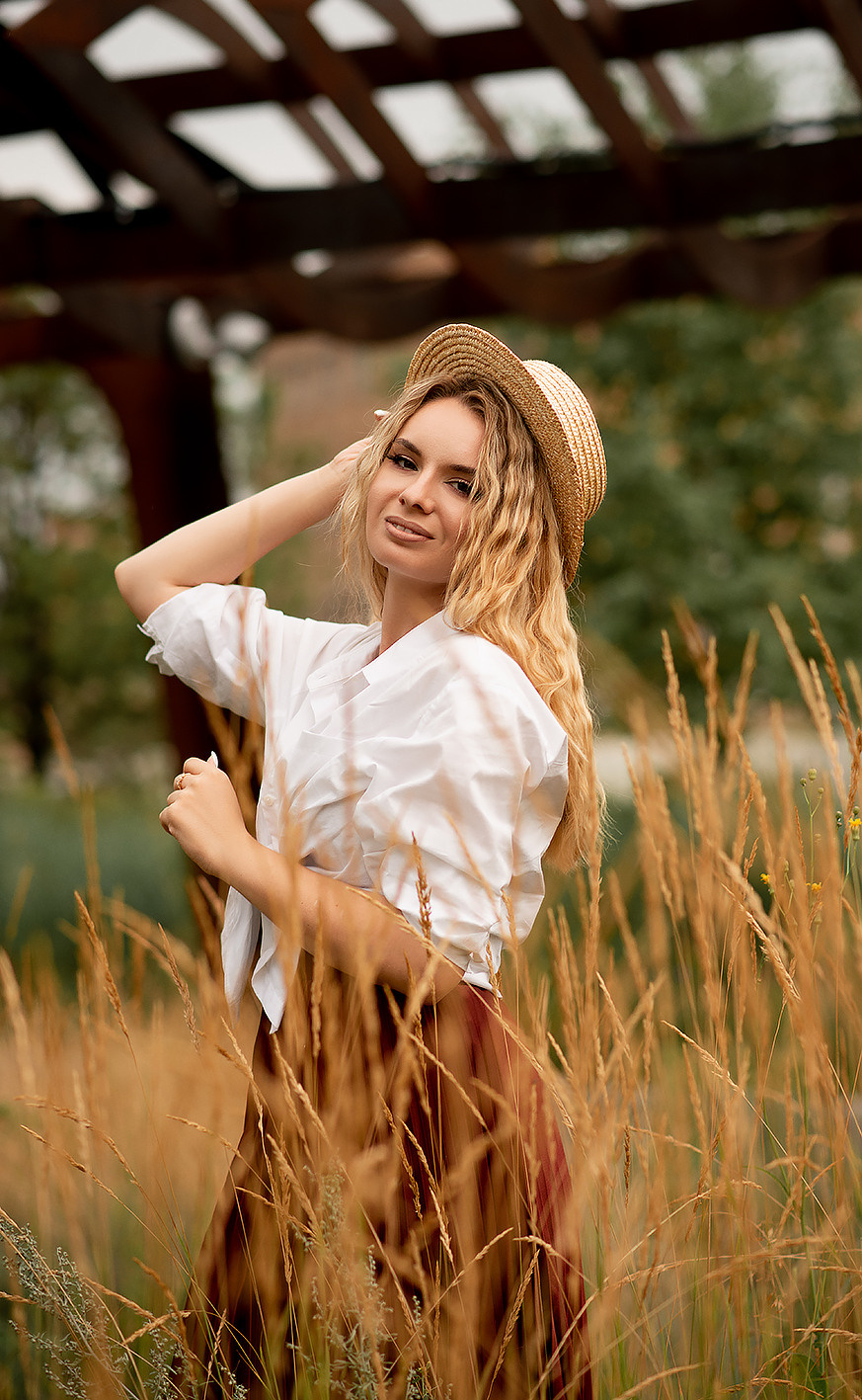 Фотосессия в парке. Фотограф профессиональный Москва Настя Ильина