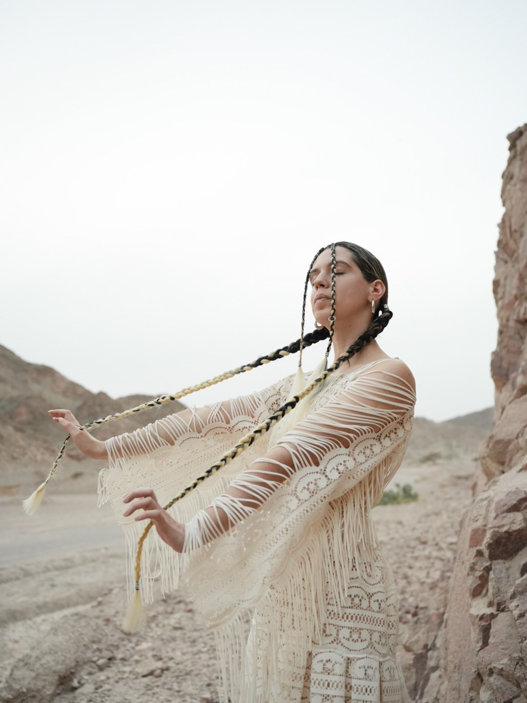 Персональная съемка в пустыне/ Tamar Desert Artpiece, Israel. Фотограф Полина Гольдис