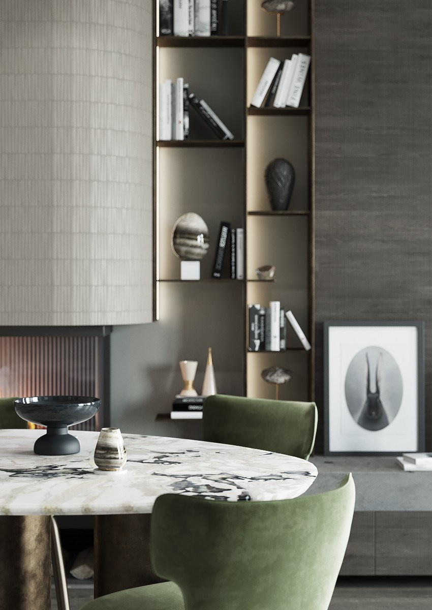 Park Residences. Дизайн Марина Павлюченкова. 3D визуализатор интерьеров Ксения Жарко