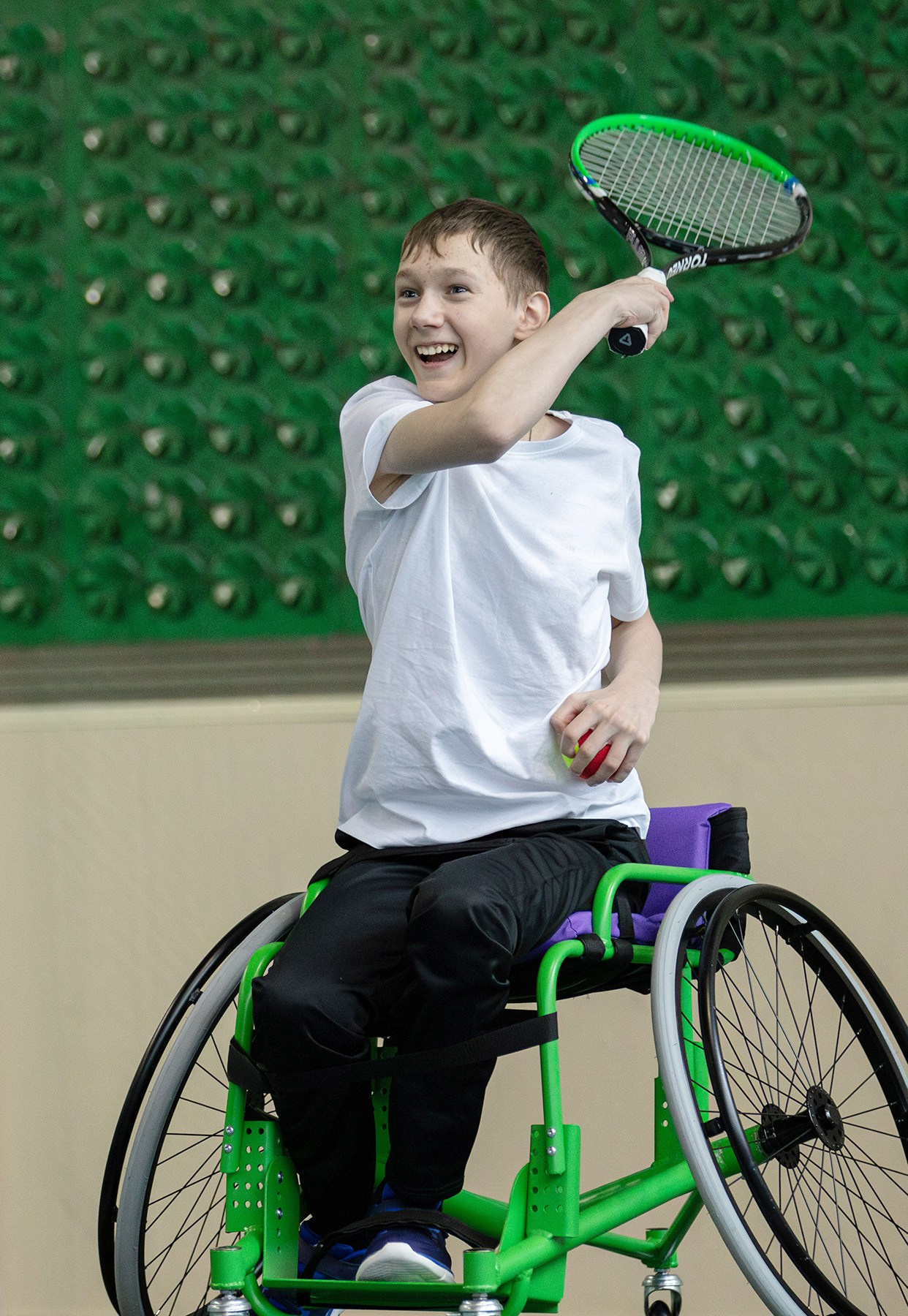 Турнир по теннису на колясках / Октябрь 2023. Спортивный фотограф Алексей Соломин