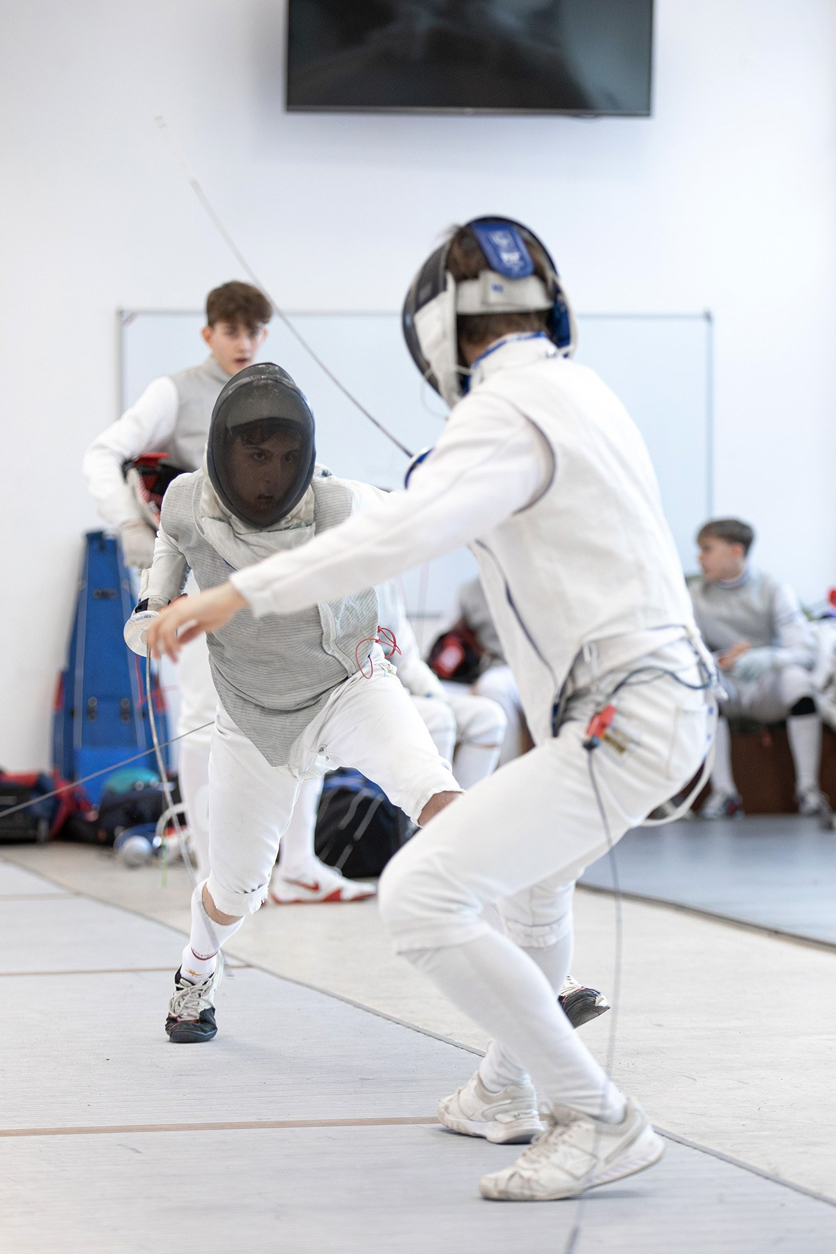 Первенство Москвы по фехтованию на рапирах. Спортивный фотограф Алексей Соломин