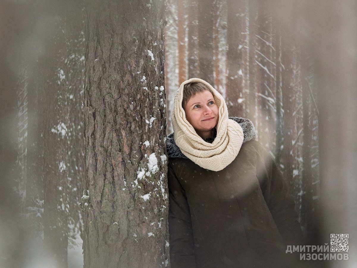 Съёмка в лесу