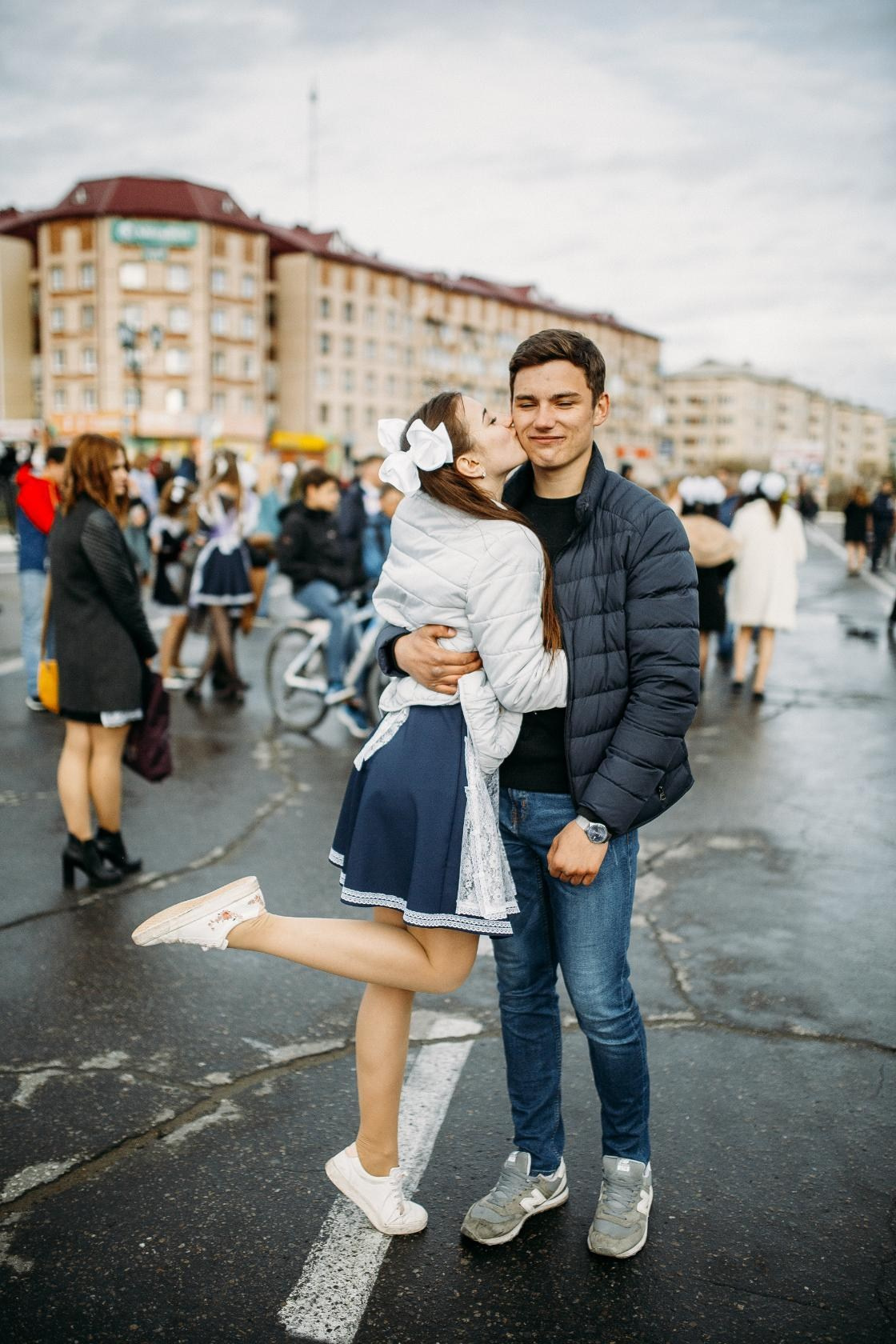 Школьные. Фотограф Булат Ванданов