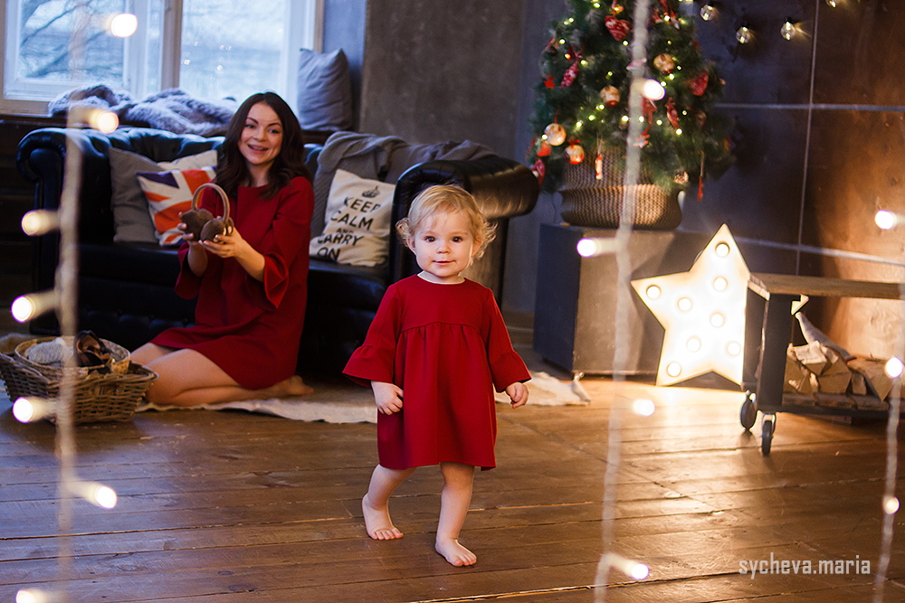 Новогодняя студийная съёмка. Детский и семейный фотограф, фотограф мероприятий Нижний Новгород