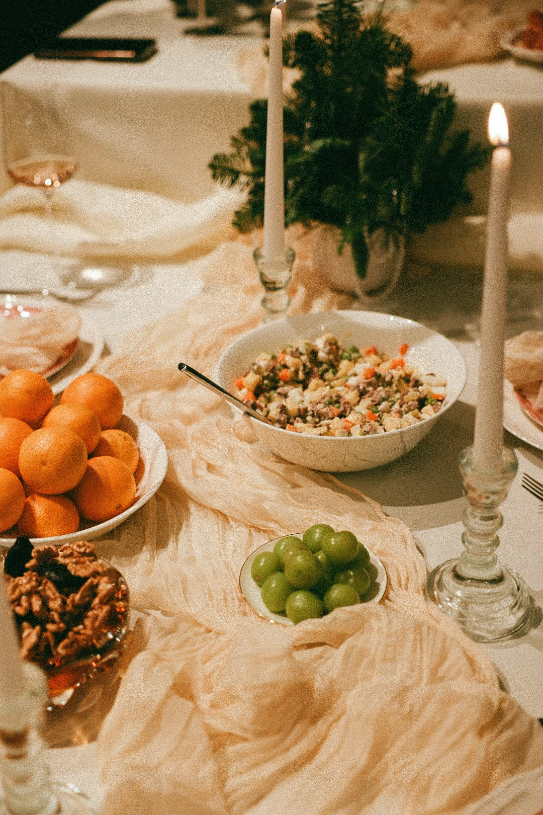 Праздничный ужин. Фотограф Нижний Новгород