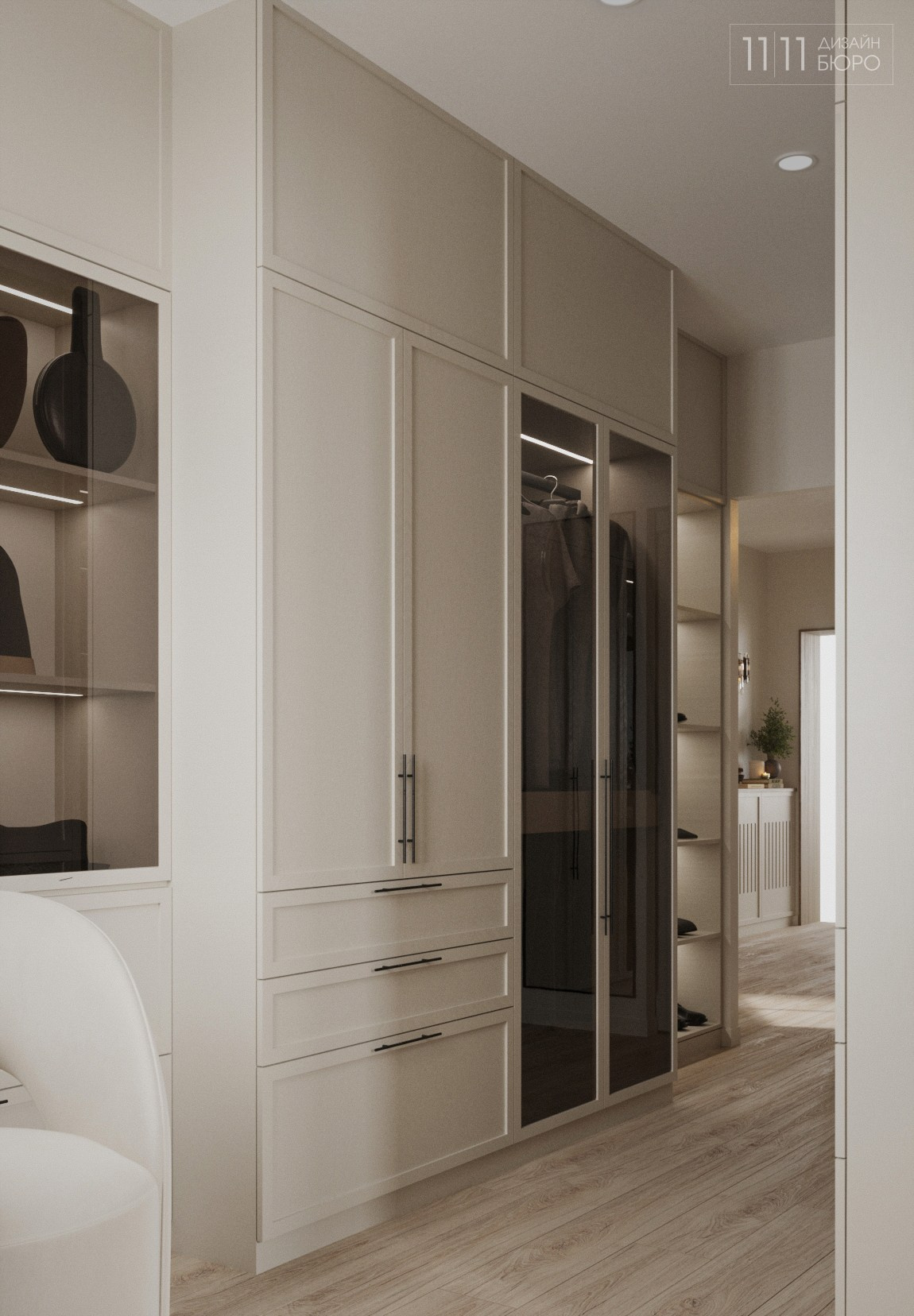 «Современная классика» — интерьер частного дома. Дизайн-бюро 11/11, дизайн интерьера с индивидуальным подходом во Владивостоке