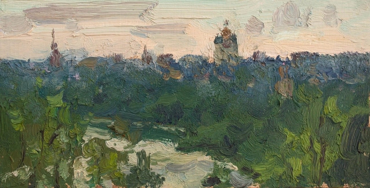 Елец. Художник Александр Каверин