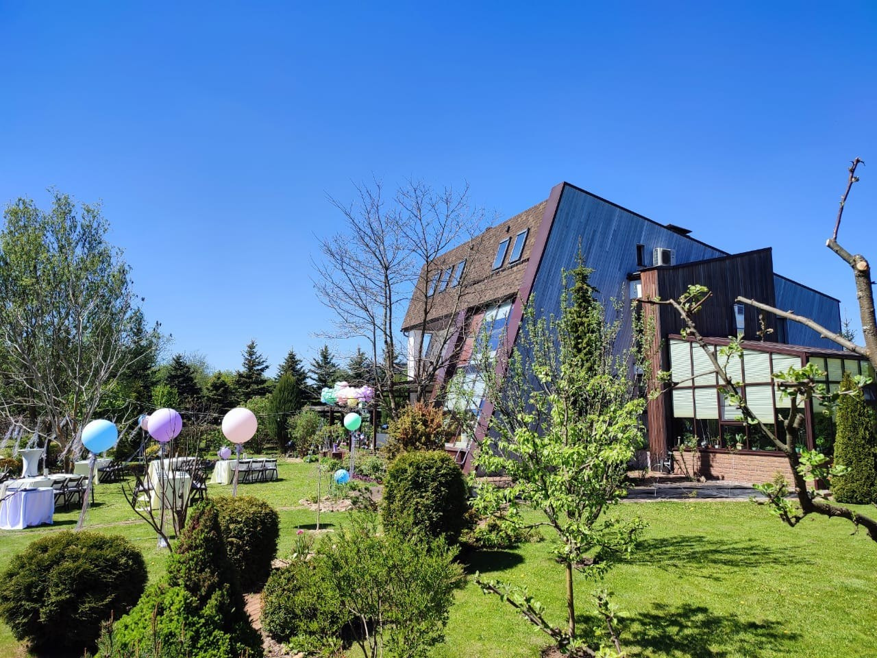 Организация юбилея в загородном доме. Праздничное агентство ПИОН