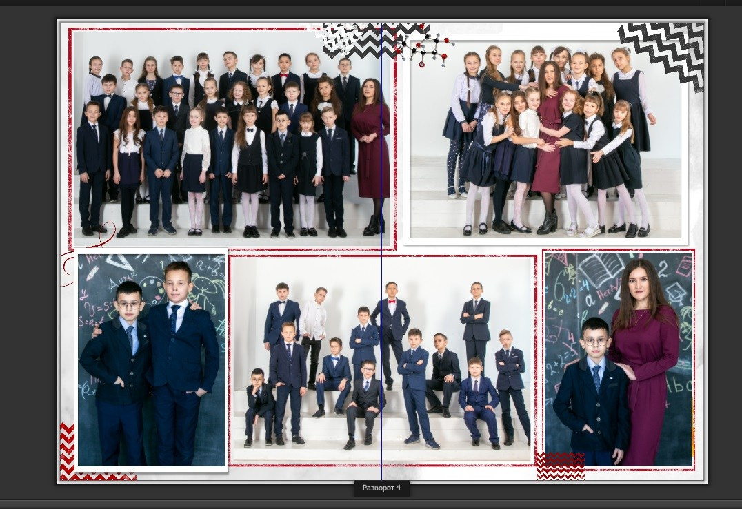 Примеры наполнения альбома. Школьный фотограф г. Чита