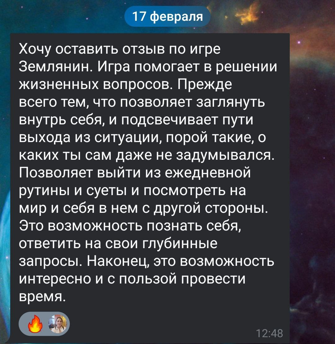 Анна Нечаева. Исследовательская игра ЗЕМЛЯНИН в Перми, Москве, Сочи, и других городах