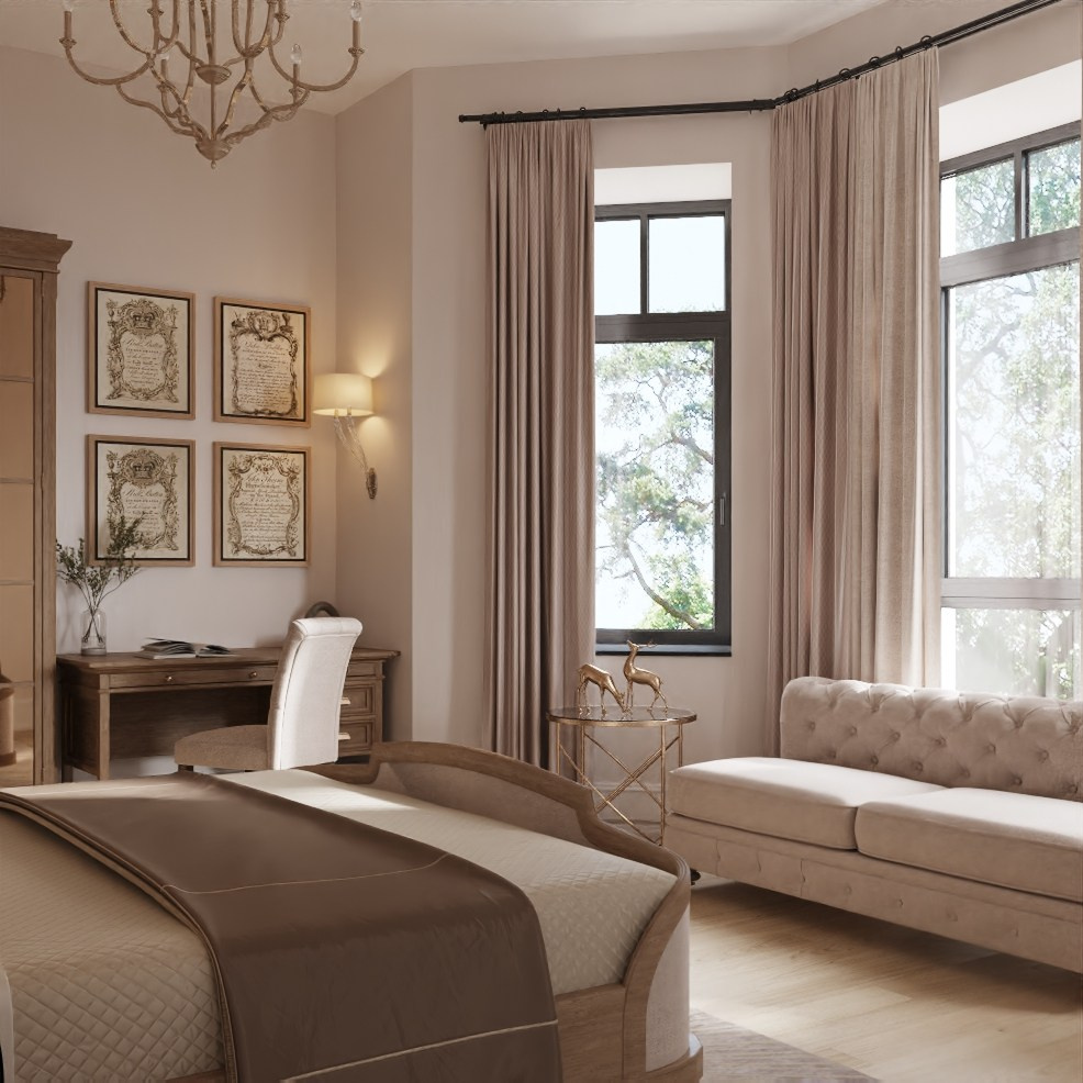 Дизайн дома в стиле шале, Абрамцево. Главная