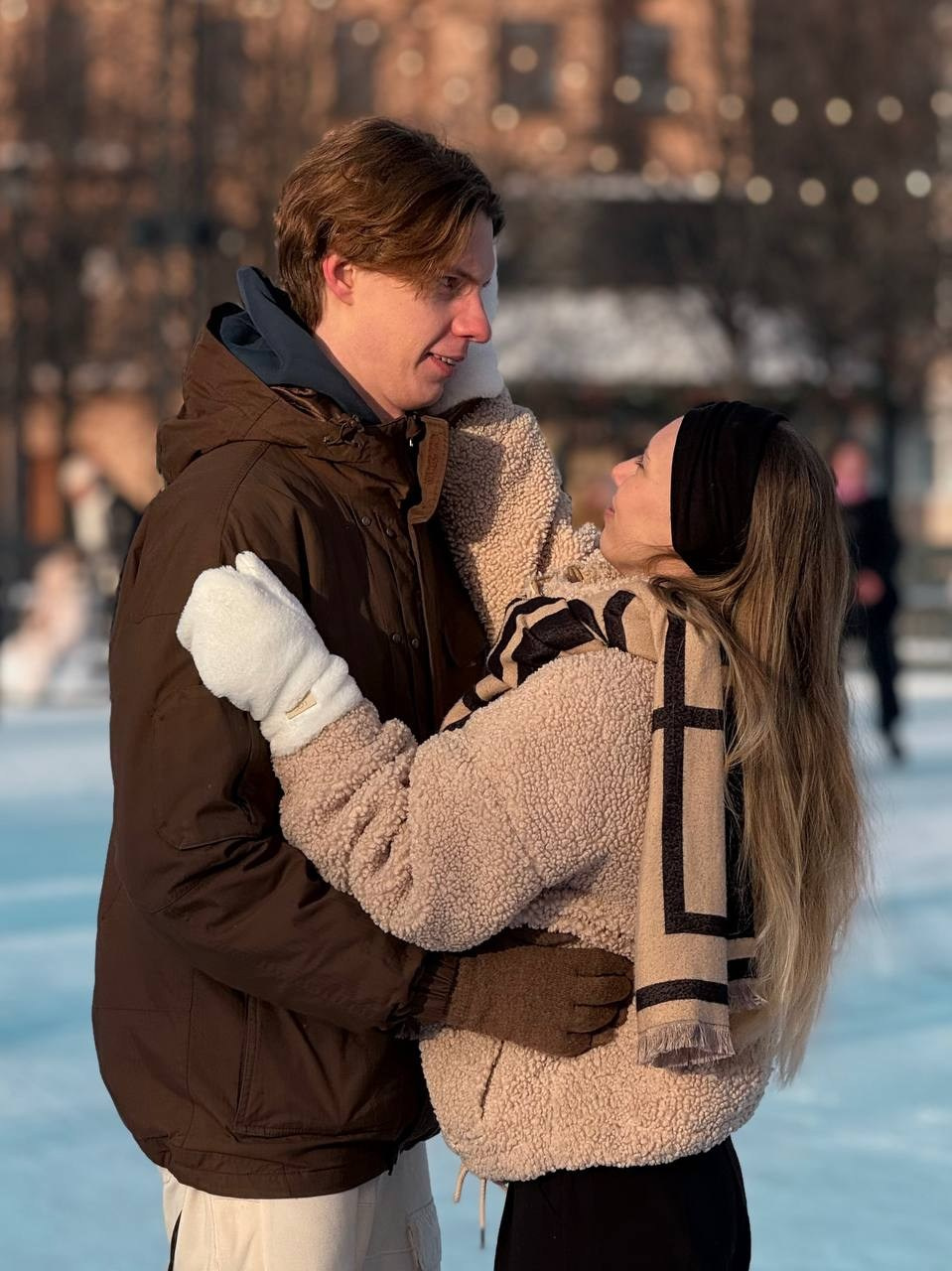 «Love Story на катке». Фотограф в Санкт-Петербурге — портретная и жанровая съёмка