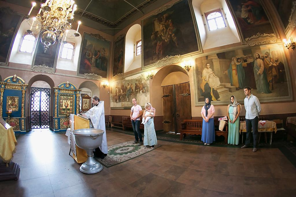 Крещение Мирославы. Фотограф в Москве Елена Дроздова