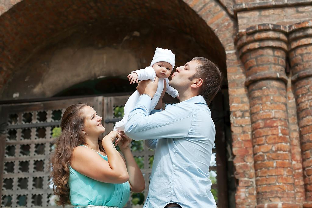 Крещение Мирославы. Фотограф в Москве Елена Дроздова