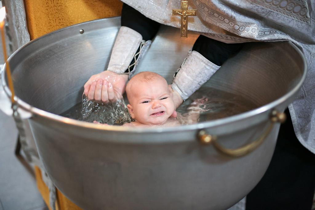 Крещение Мирославы. Фотограф в Москве Елена Дроздова