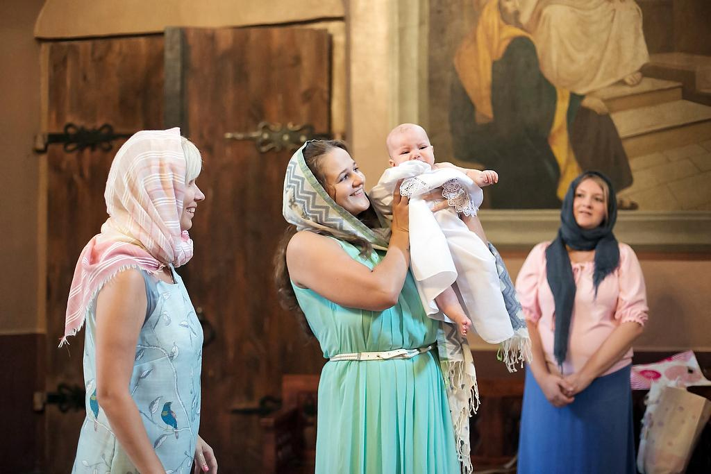 Крещение Мирославы. Фотограф в Москве Елена Дроздова