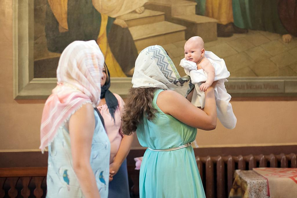 Крещение Мирославы. Фотограф в Москве Елена Дроздова