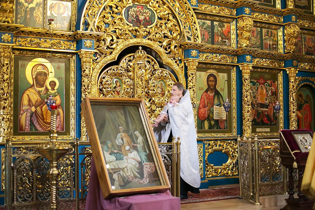 Крещение Мирославы. Фотограф в Москве Елена Дроздова