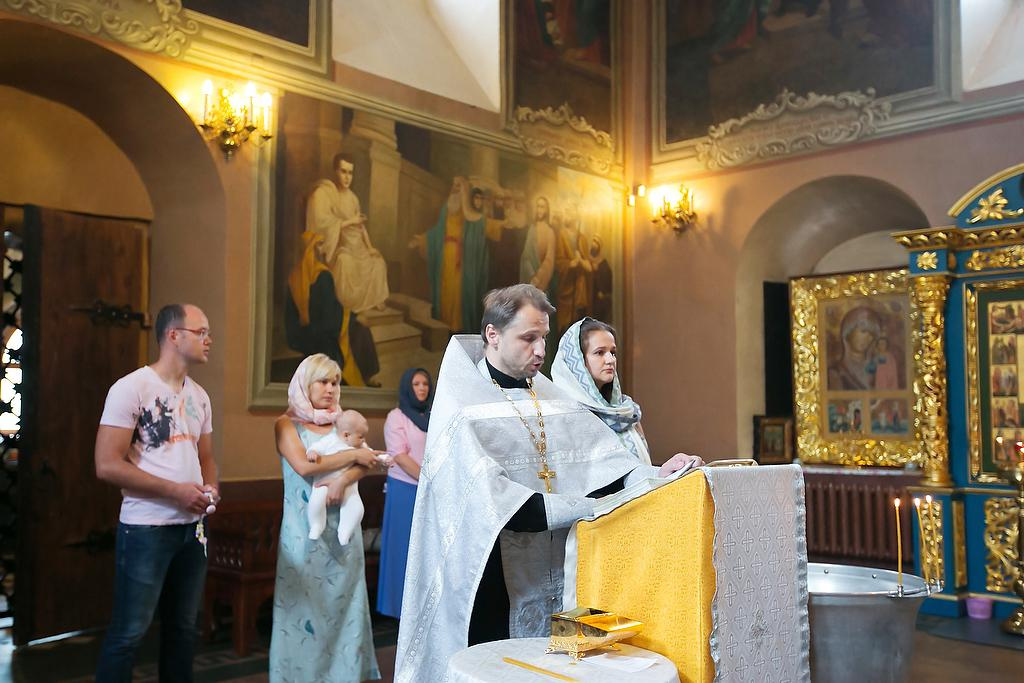 Крещение Мирославы. Фотограф в Москве Елена Дроздова