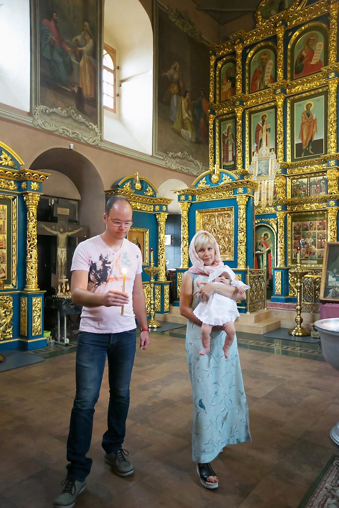 Крещение Мирославы. Фотограф в Москве Елена Дроздова
