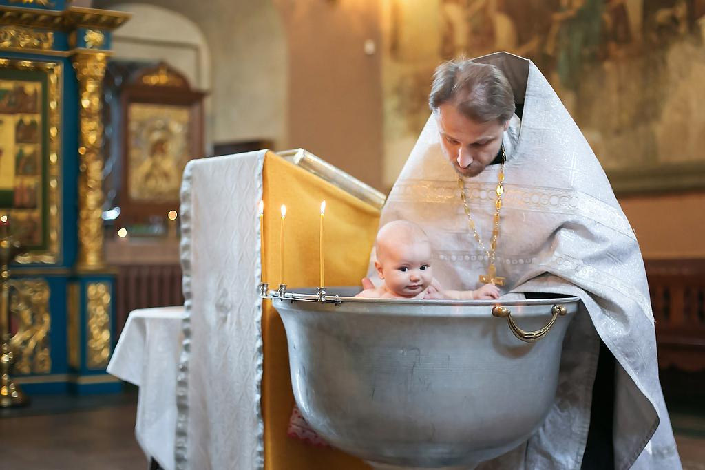 Крещение Мирославы. Фотограф в Москве Елена Дроздова