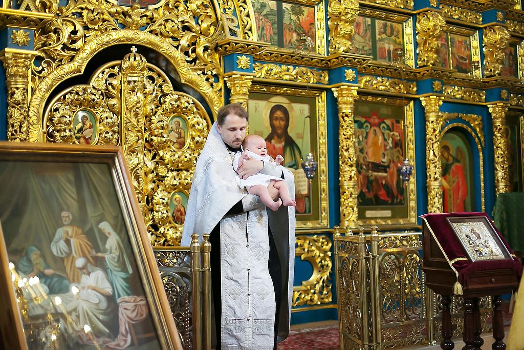 Крещение Мирославы. Фотограф в Москве Елена Дроздова