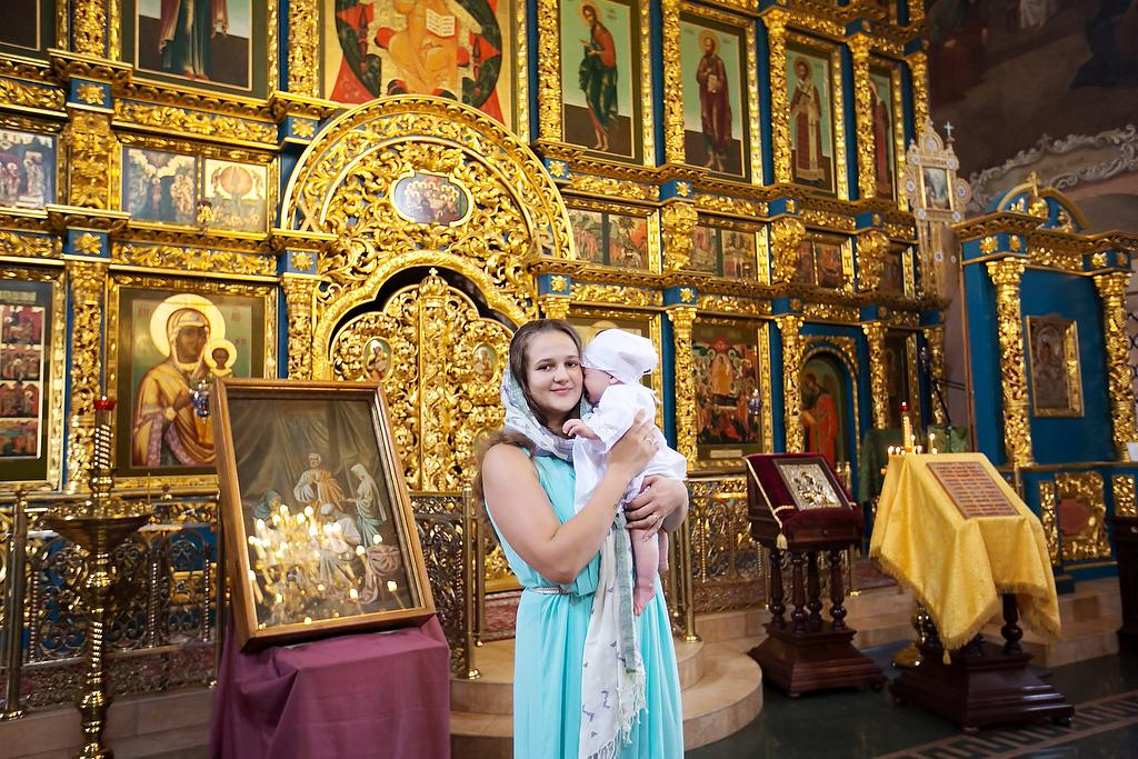 Крещение Мирославы. Фотограф в Москве Елена Дроздова