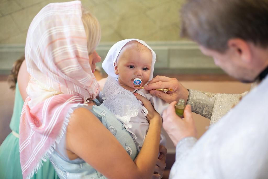 Крещение Мирославы. Фотограф в Москве Елена Дроздова