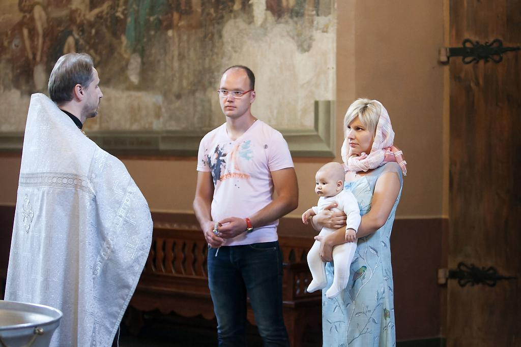 Крещение Мирославы. Фотограф в Москве Елена Дроздова