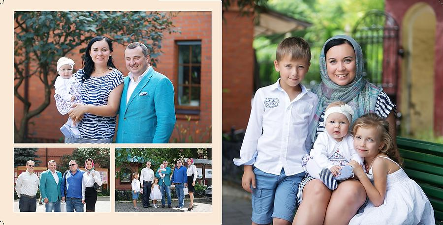 Крещение Софии. Фотограф в Москве Елена Дроздова